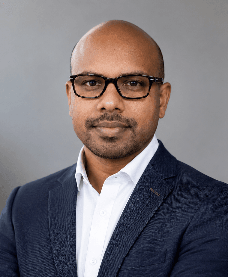 Portrait placeholder for Arun Rajapandy
